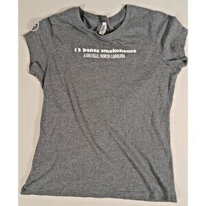 12 Bones Smokehouse Asheville NC "Tender Butts & Sweet Racks" Women's Shirt-SZ L